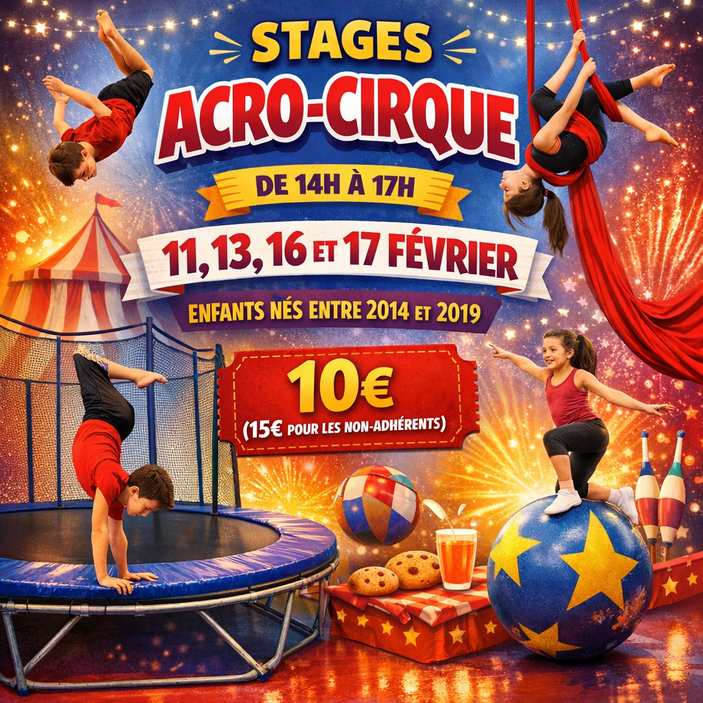 STAGES ACRO CIRQUE HIVER