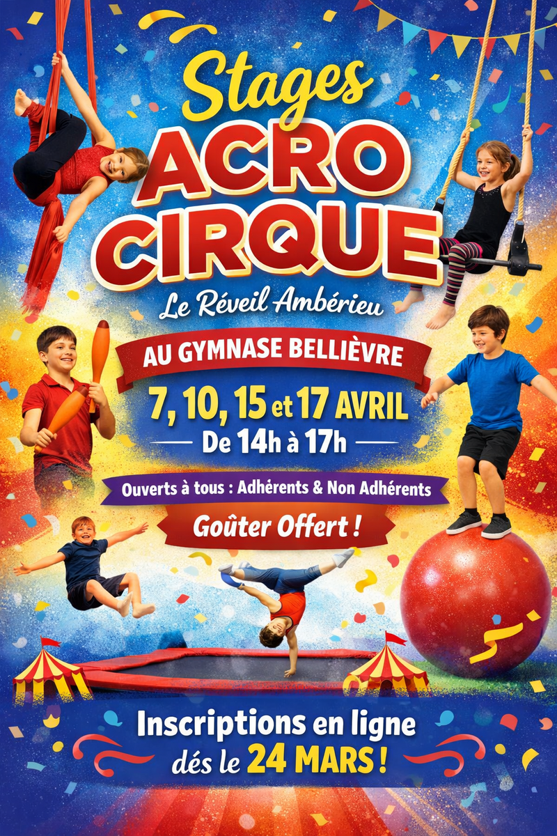 STAGES ACRO CIRQUE AVRIL