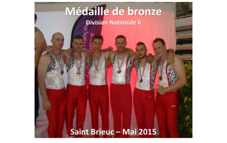 3ème place en Championnat de France DN6....