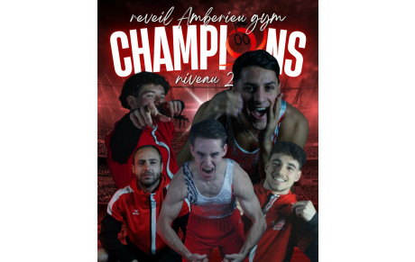 FINALES NATIONALES : Ambérieu Champion